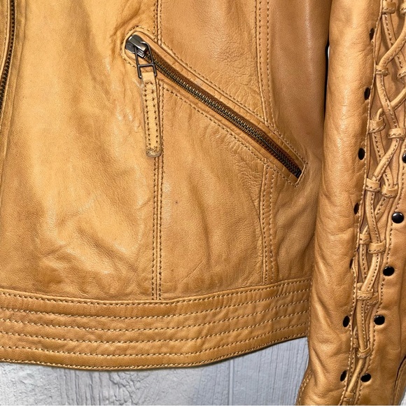 Vintage Scully Women’s Genuine Leather Rockstar Jacket! Real Nubuck Leather! - Picture 8 of 16